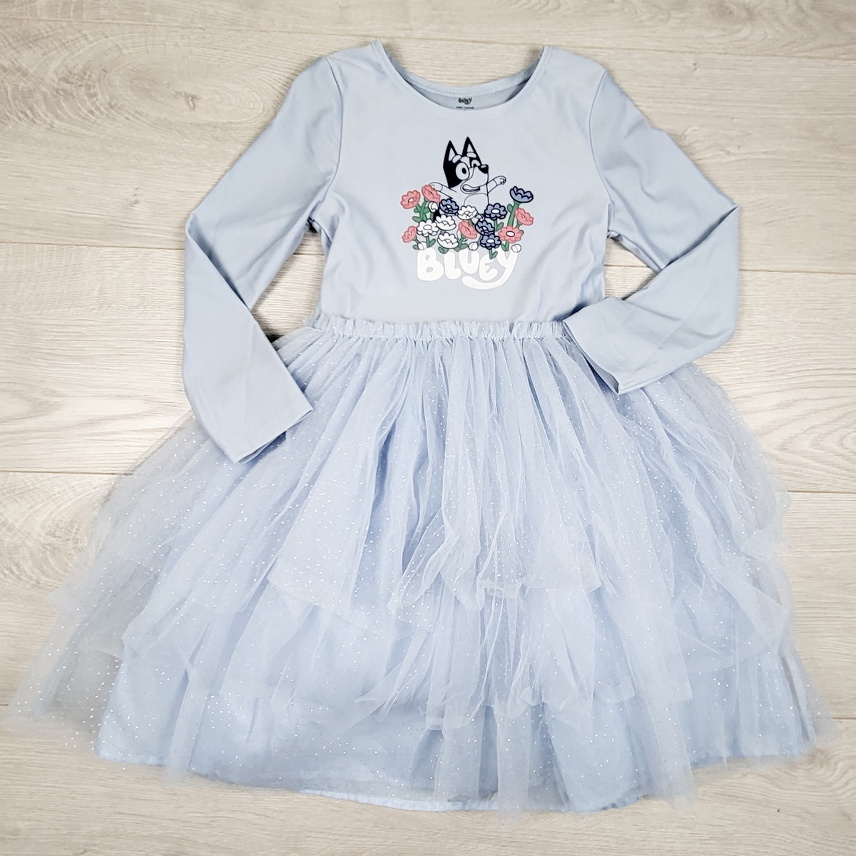 Bluey blue tutu dress. Size 5T
