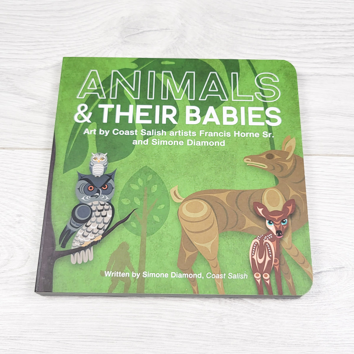 Animals and Their Babies. Board book