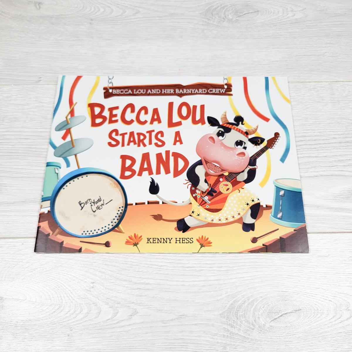 Becca Lou Starts a Band. Soft cover book