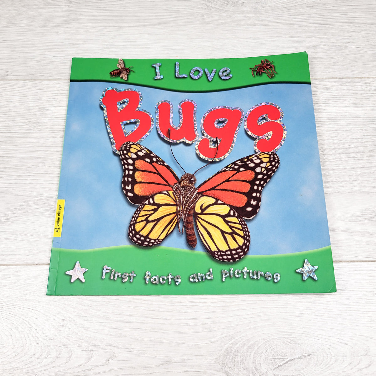 I Love Bugs. Soft cover book