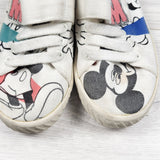 Zara Baby x Disney Mickey Mouse Canvas Sneakers. Size 8