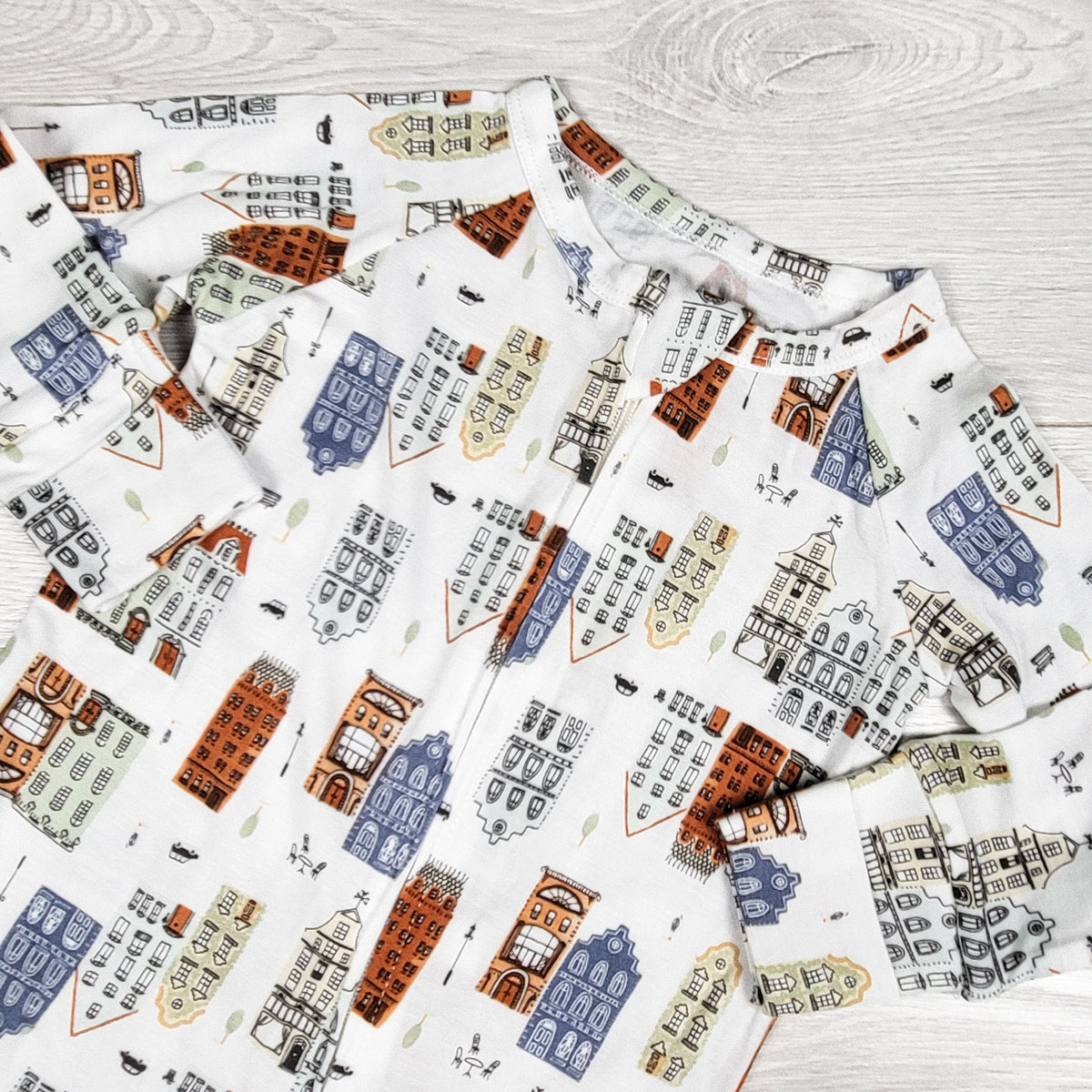 NEW - Loulou Lollipop "Home Sweet Home" Tencel sleeper. Size 3-6 months