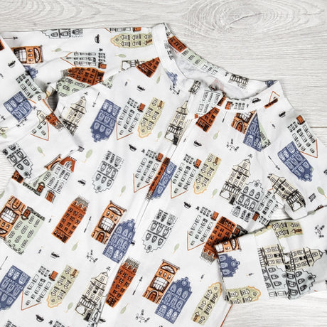 NEW - Loulou Lollipop "Home Sweet Home" Tencel sleeper. Size 3-6 months