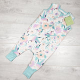 NEW - Silkberry floral print bamboo Early Walker Sleep Sack. Size 12-24 months