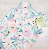 NEW - Silkberry floral print bamboo Early Walker Sleep Sack. Size 12-24 months