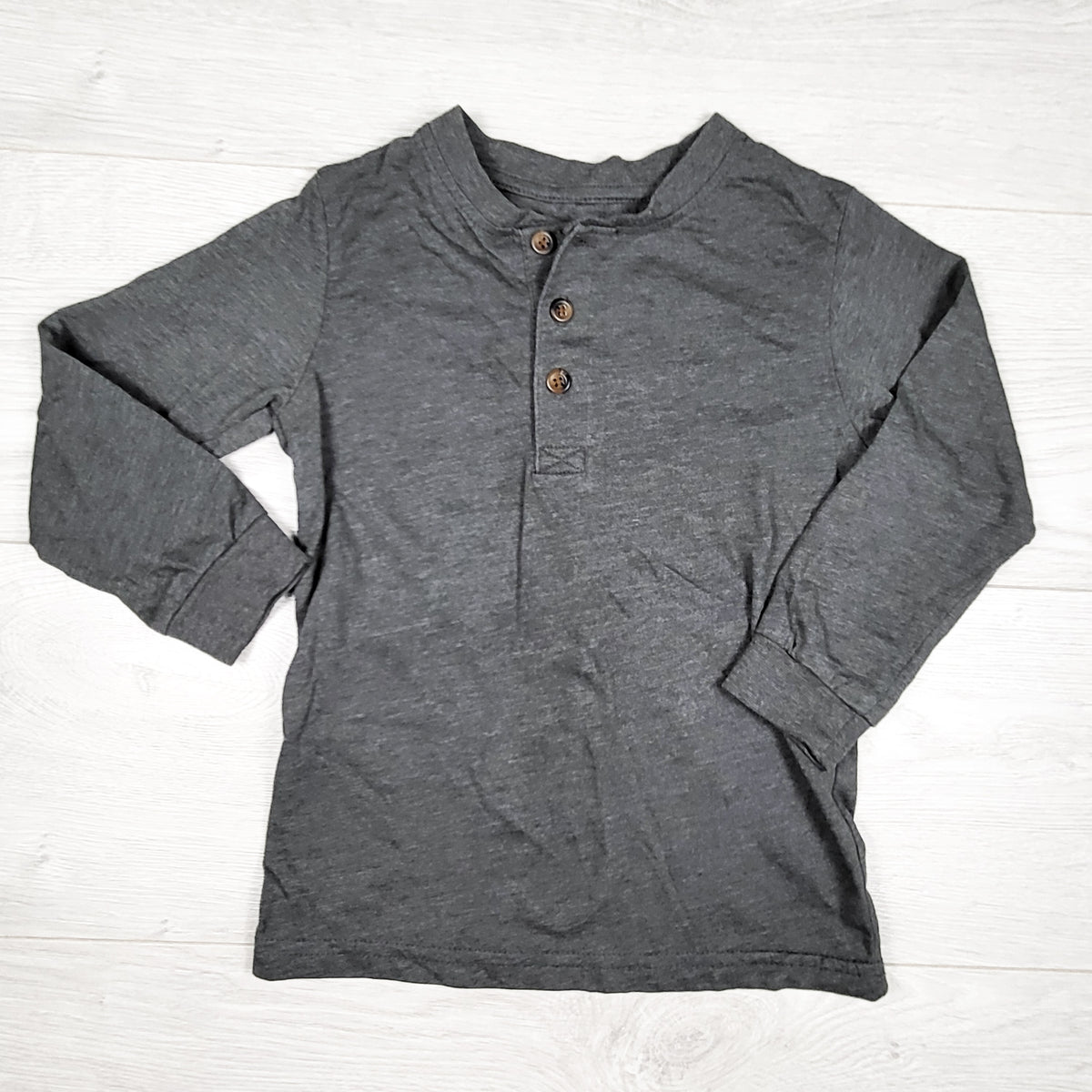 George dark grey long sleeve top. Size 4T