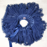 Tutu Couture navy ruffled pettiskirt. Size medium (3 to 5 Years)