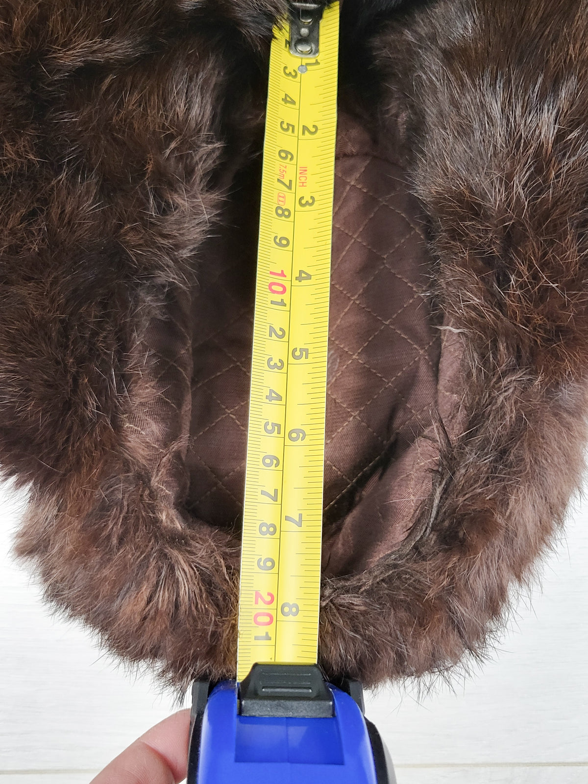 Vintage Genuine Mink Fur Ushanka (Trapper/Aviator) Hat. Ages 6+ (approx)