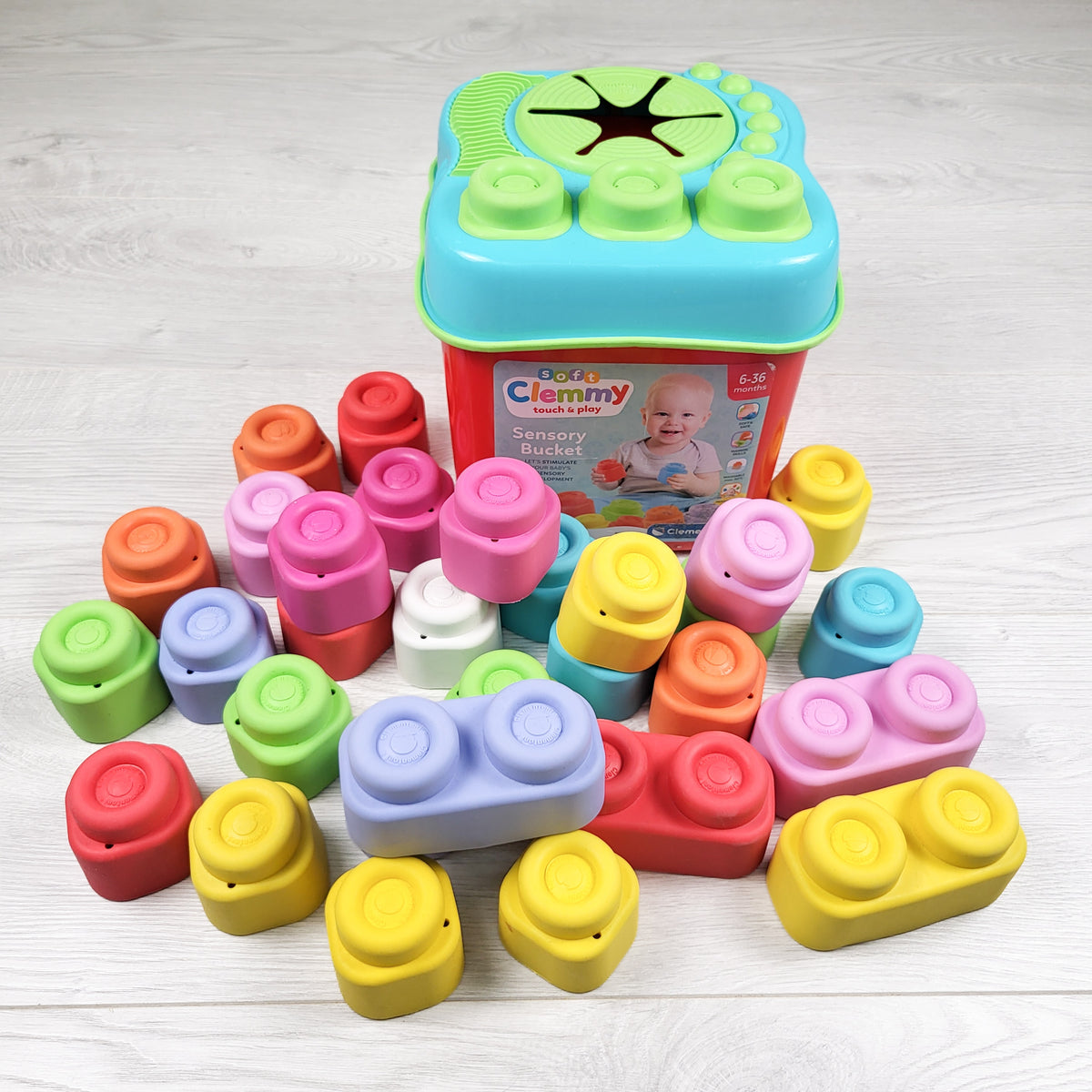 Clementoni Soft Clemmy Sensory Bucket (sorry, no shipping)