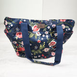 JuJuBe "Super Be" Lightweight Diaper Tote Bag in Amours des Fleurs print