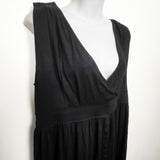 Black Maternity and Labor/Delivery Hospital Gown Dress. Size XXL