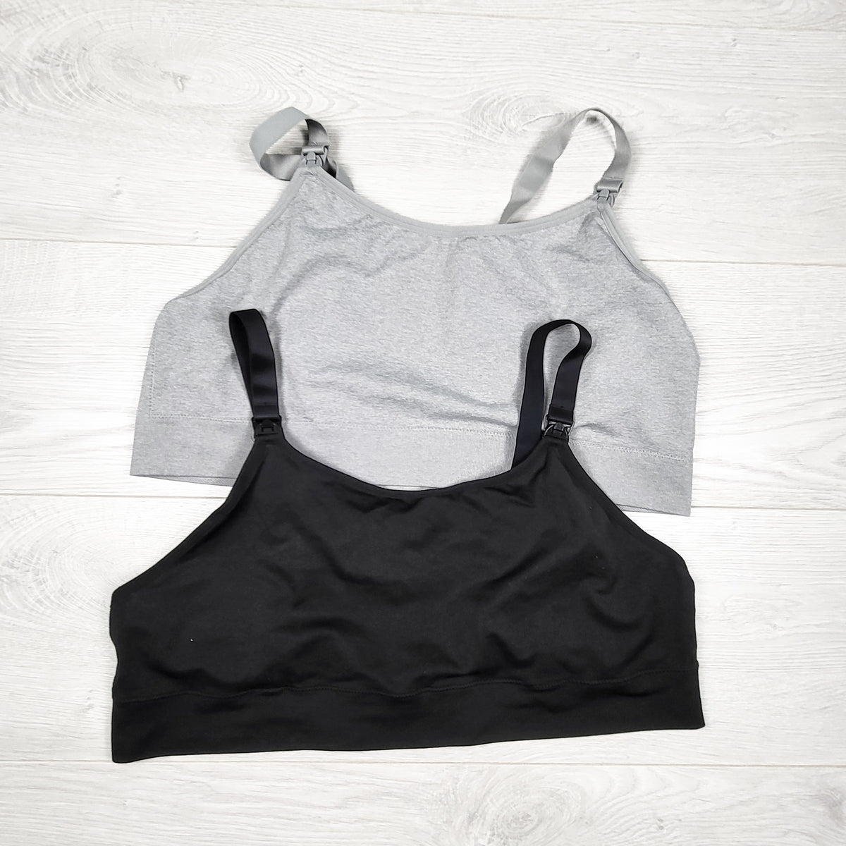 H and M 2-pack nursing bras. Size XXL