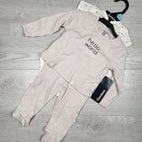 NEW - Gerber 3pc "Hello World" set. Size 3-6 months