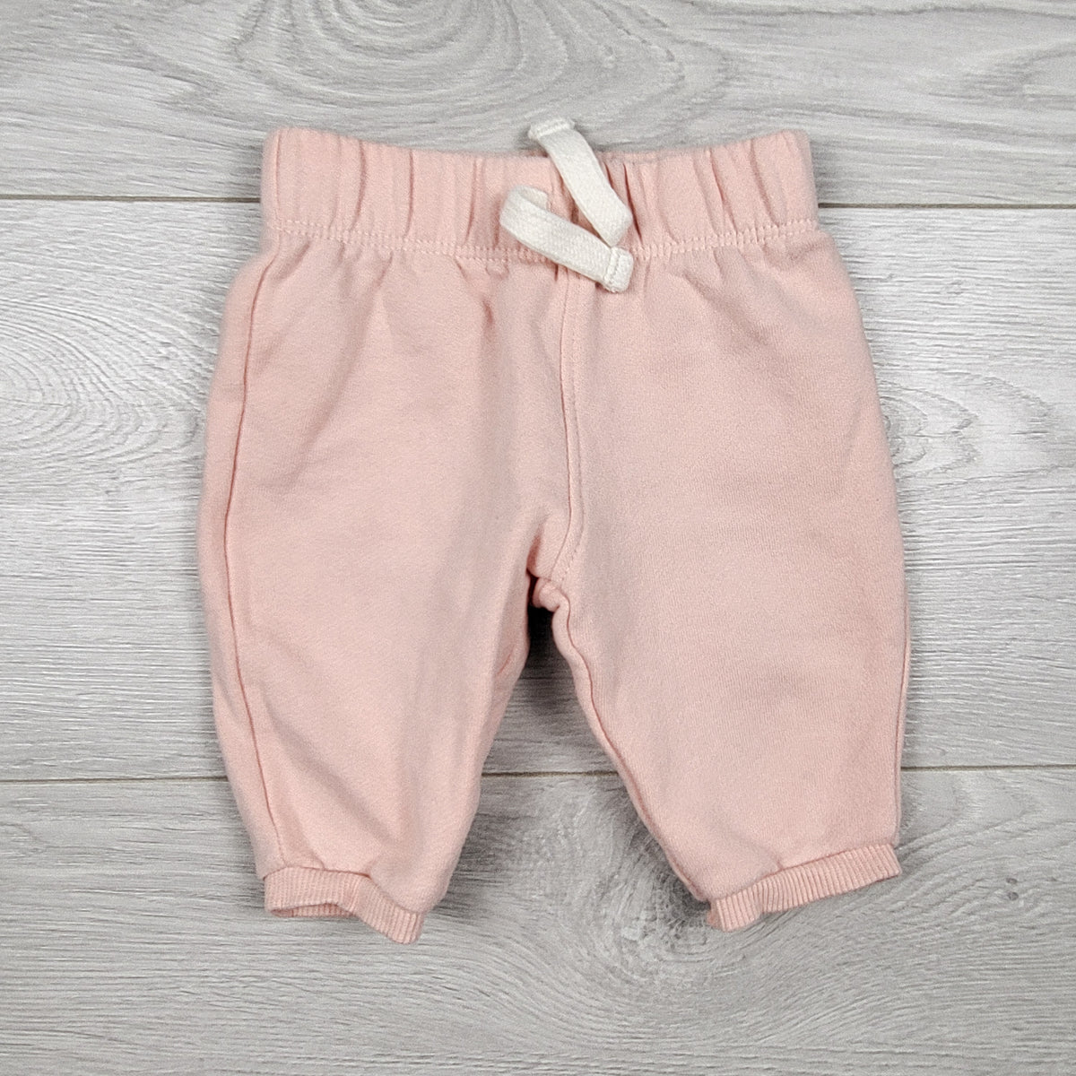 Carters pink terry joggers. Size 3 months
