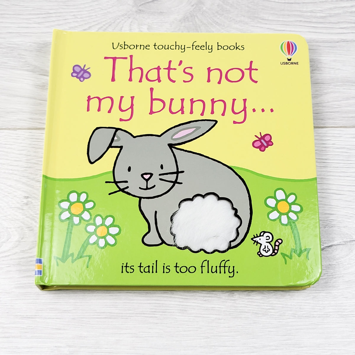 That's Not My Bunny. Touch and feel board book