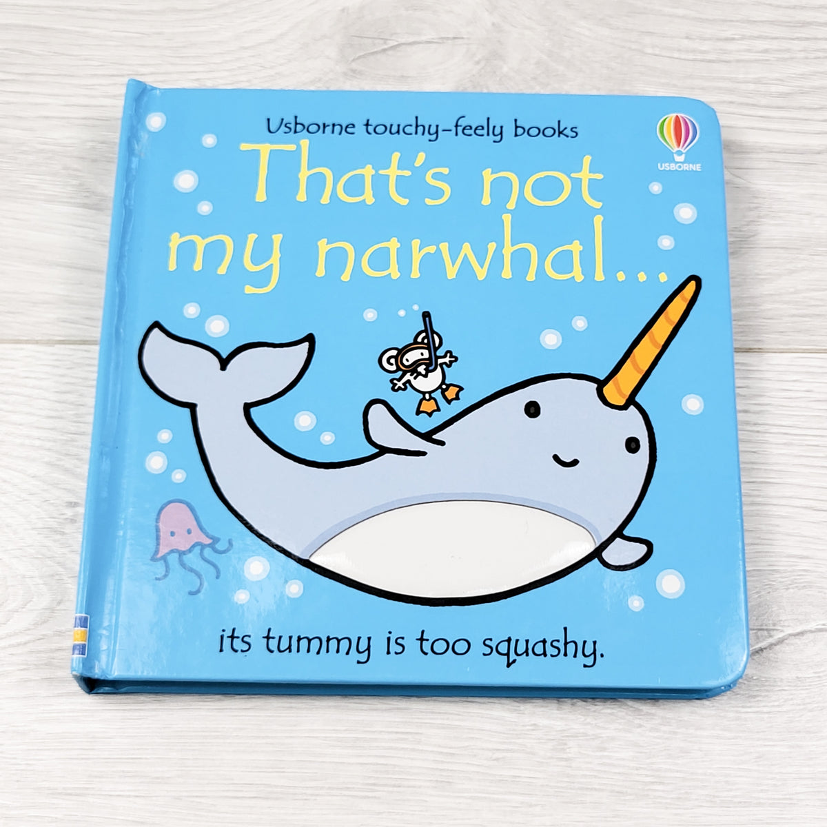 That's No My Narwhal. Touch and feel board book