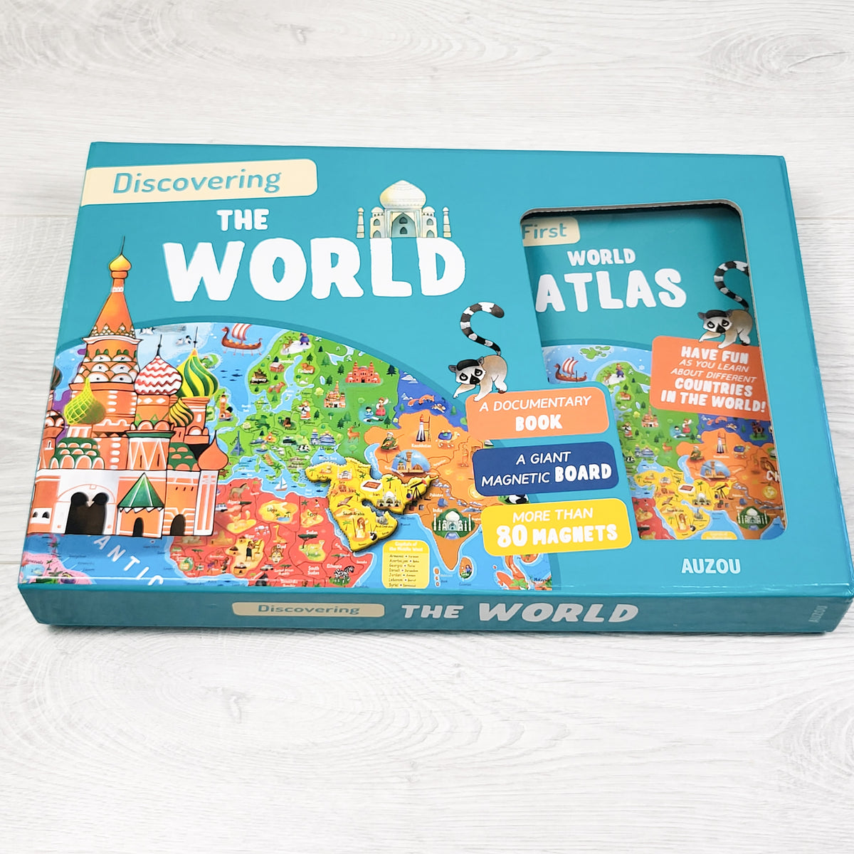 Auzou Canada "Discovering the World" Magnetic Learning Kit (sorry, no shipping)