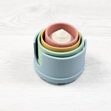 Silicone Castle Stacking & Teething Tower