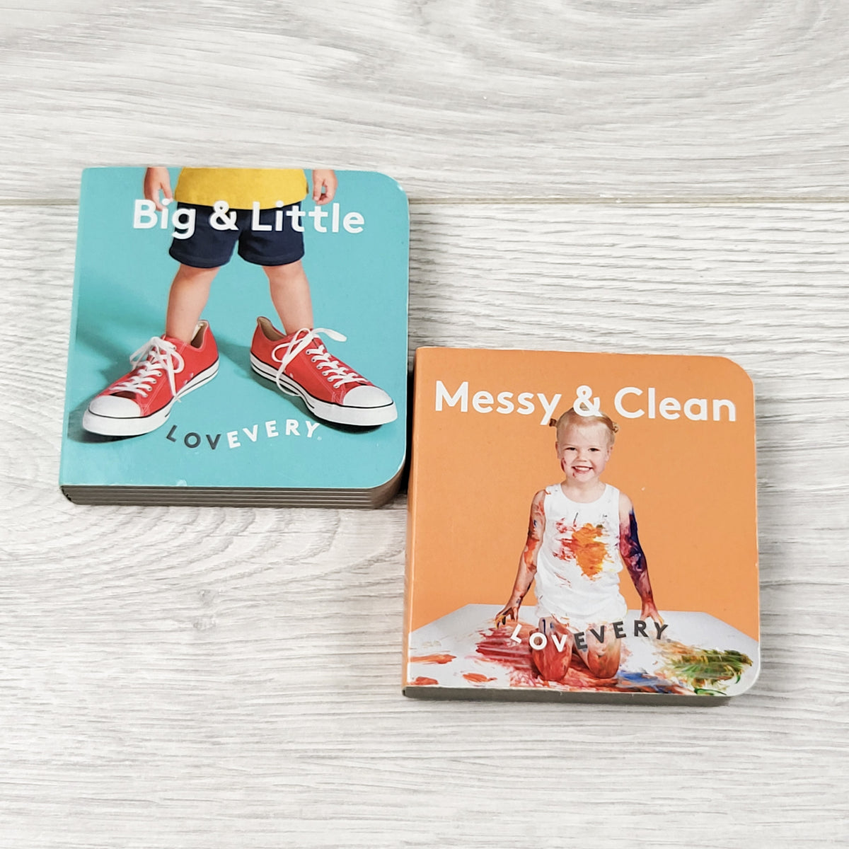 Lovevery Mini Concept Board Books Set (2pcs)
