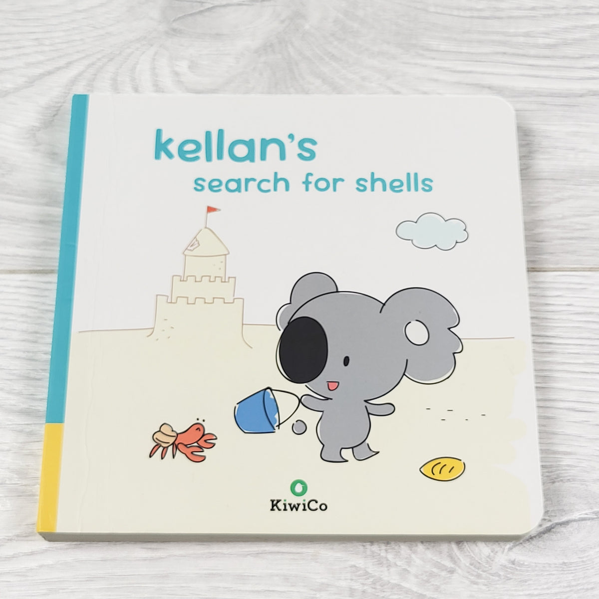 Kellan's Search for Shells. KiwiCo board book