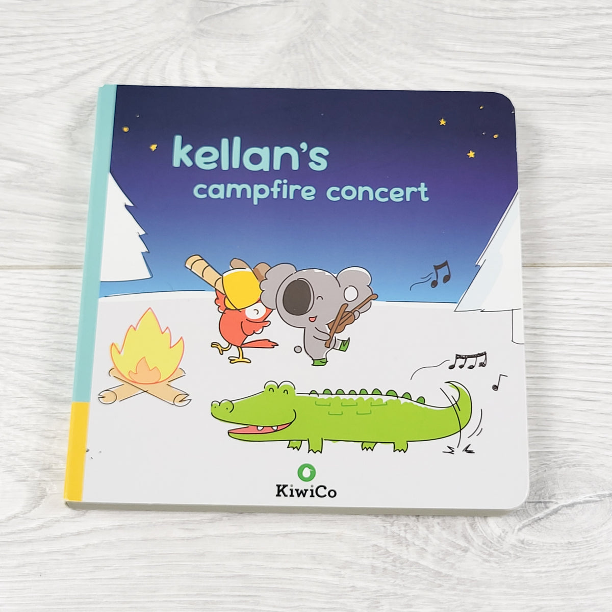 Kellan's Campfire Concert. KiwiCo board book