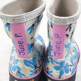 Bogs floral print rain boots. Size 5 - AS IS