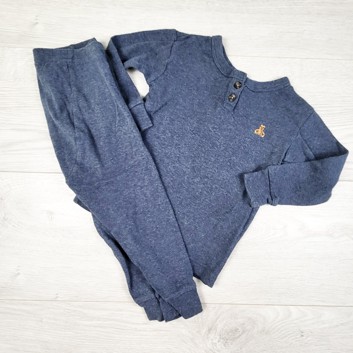 Gap blue organic cotton 2pc set. Size 18-24 months