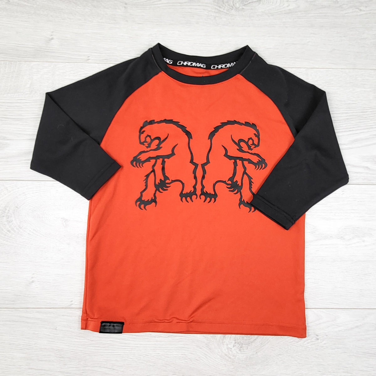 Chromag Mission 3/4 Sleeve Mountain Bike shirt. Size 5T - retails for $55 new