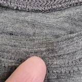 MEC grey Merino wool top. Size 3T - AS IS