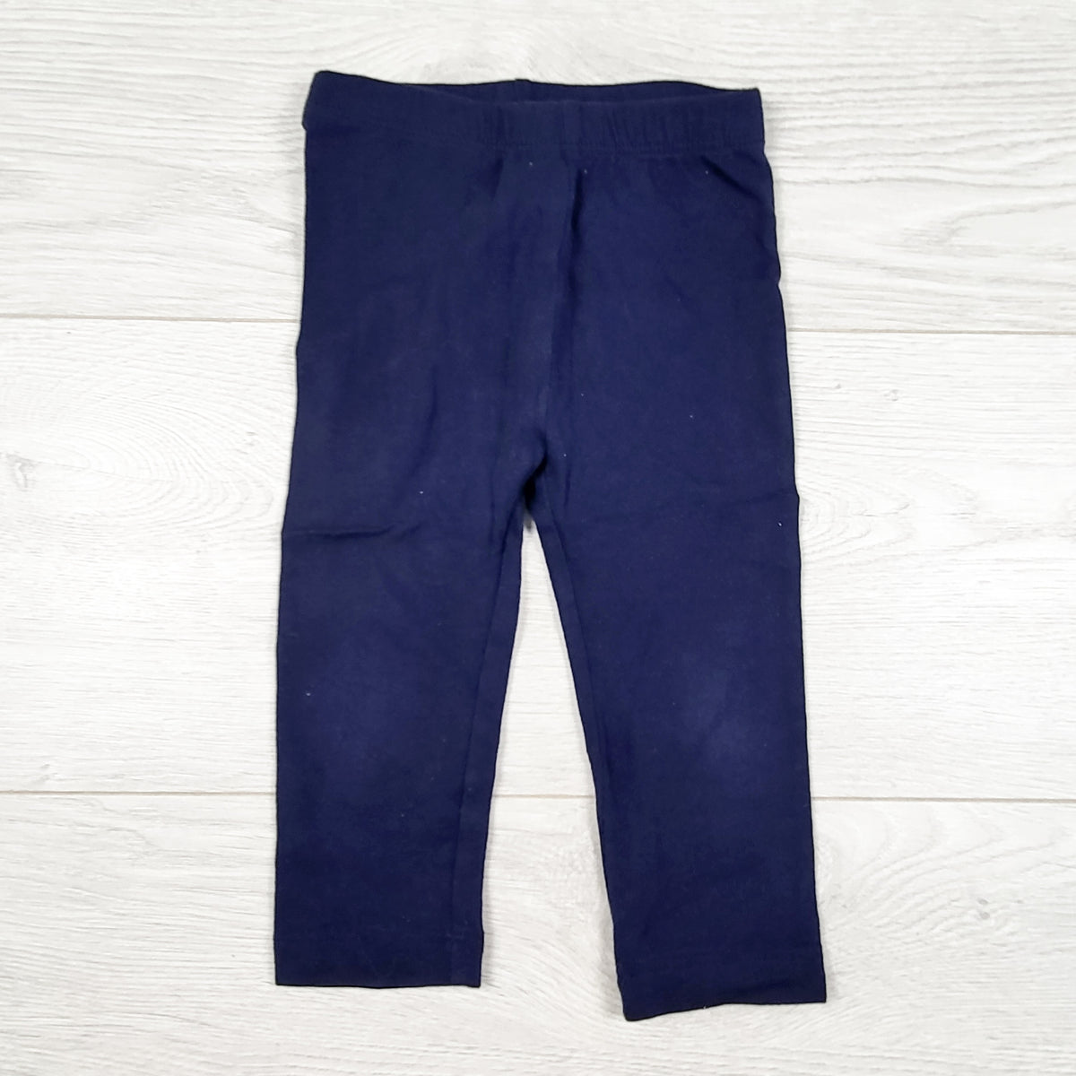 Old Navy navy leggings. Size 12-18 months