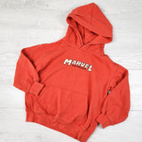 H and M x Marvel red pullover Spider-man hoodie. Size 4-6 Years