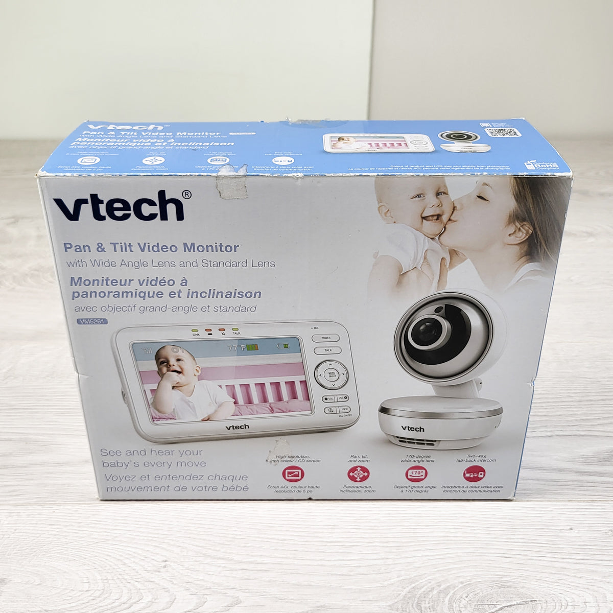 VTech Digital Video Baby Monitor with Pan & Tilt Camera (sorry, no shipping)