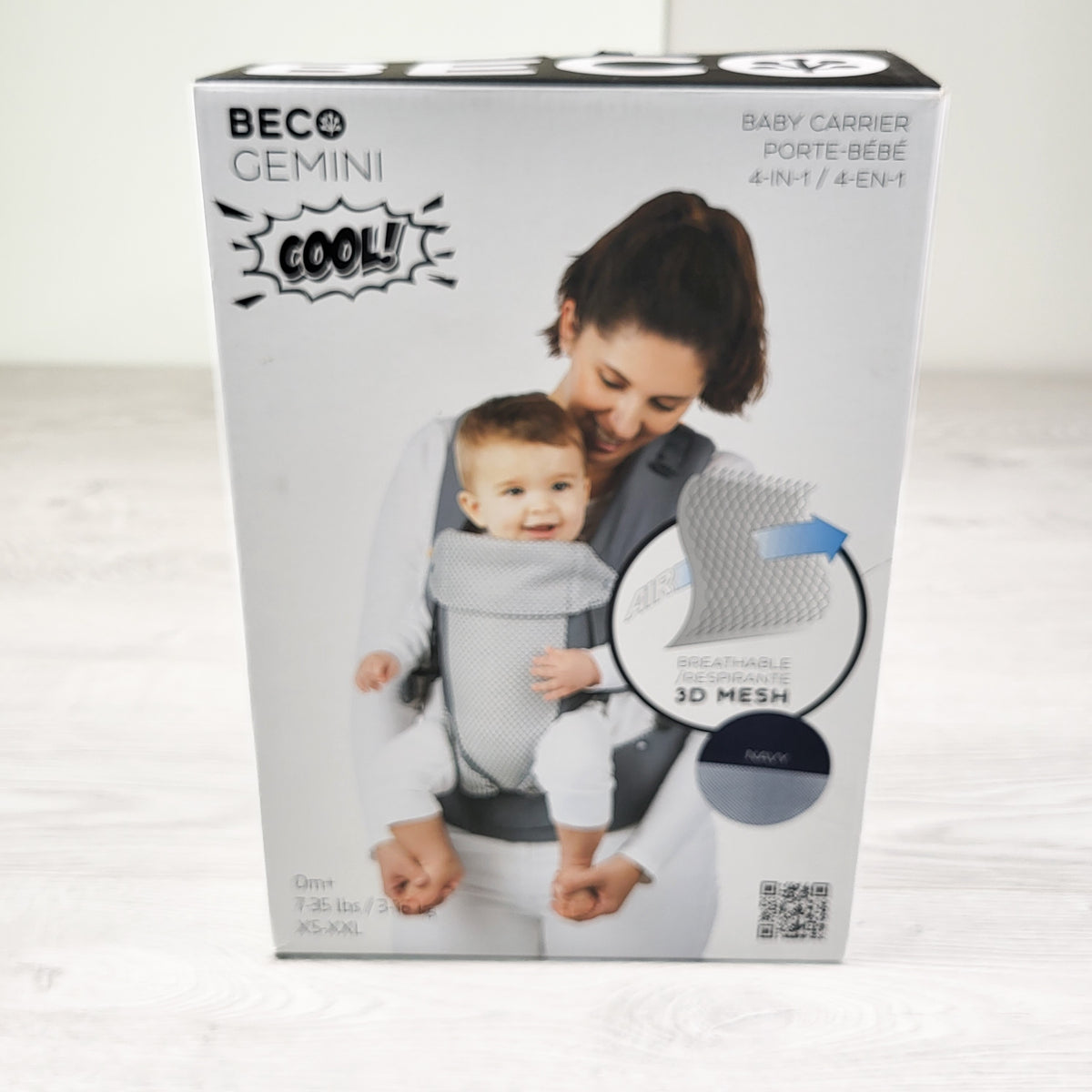 Beco Gemini "Cool Mesh" 4-in-1 Baby Carrier  - AS IS