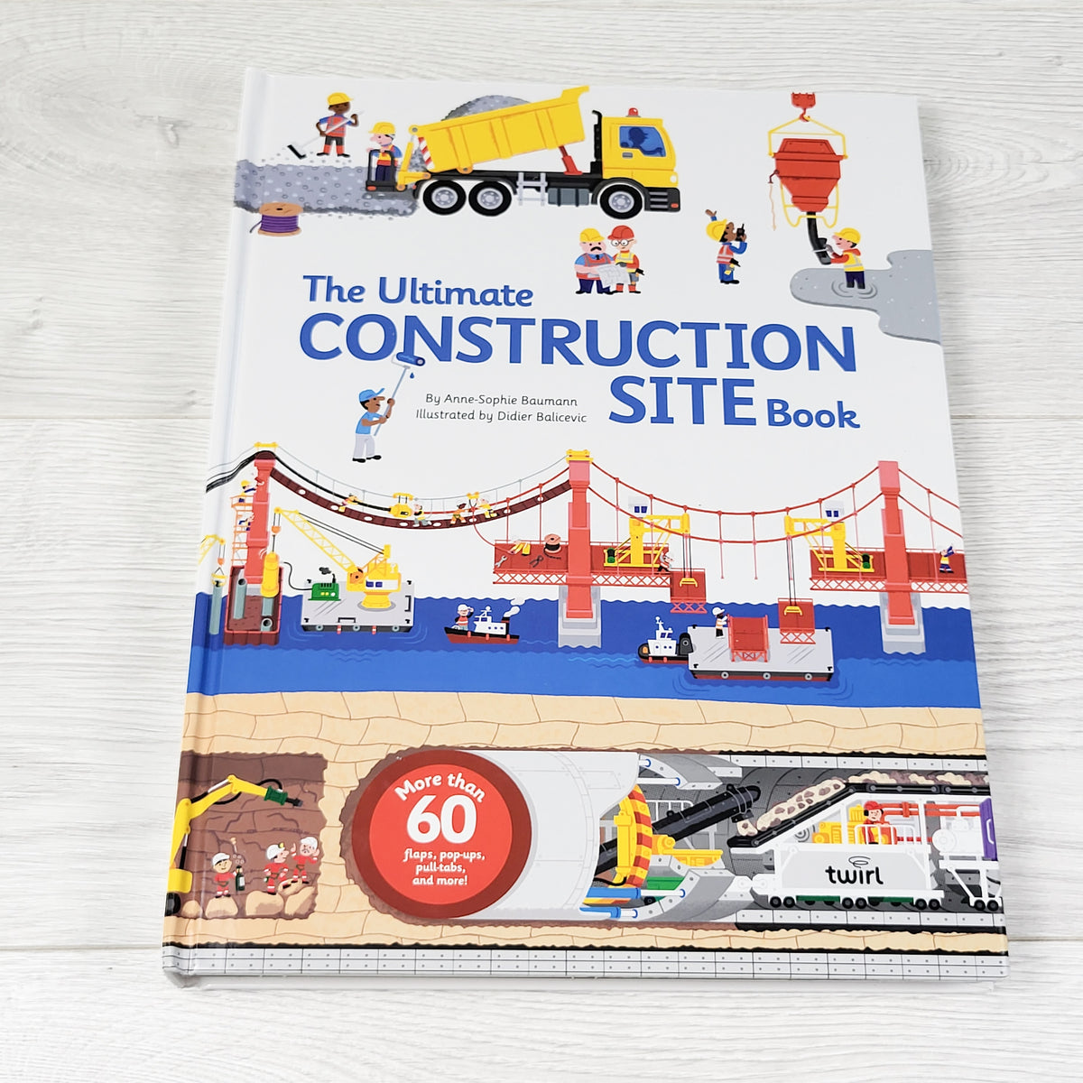 The Ultimate Construction Site Book - large lift the flap book (no shipping)