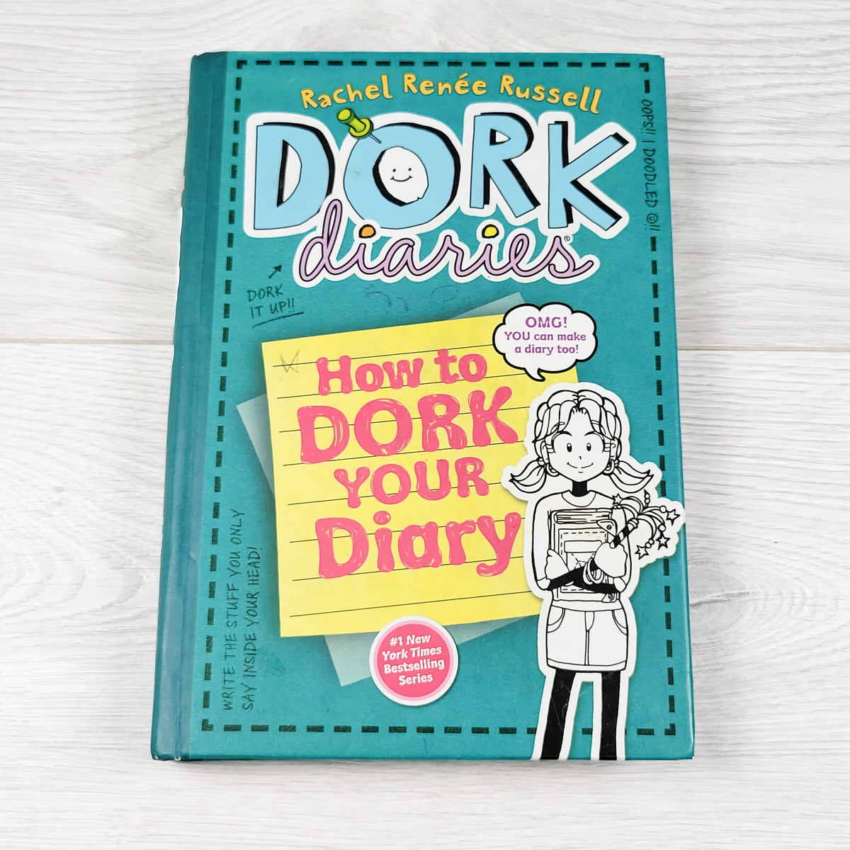 Dork Diaries: How to Dork Your Diary. Hardcover book (sorry, no shipping)