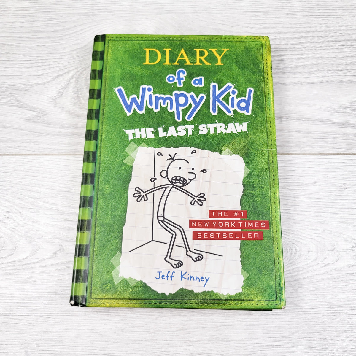 Diary of a Wimpy Kid: The Last Straw. Hardcover book (sorry, no shipping)