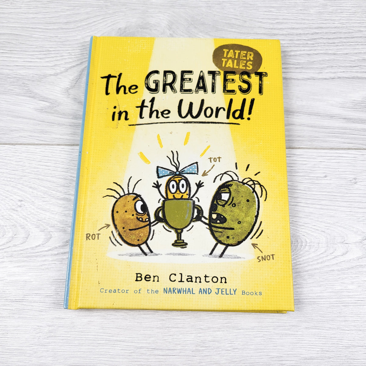 Tater Tales: The Greatest in the World! Hardcover book (sorry, no shipping)