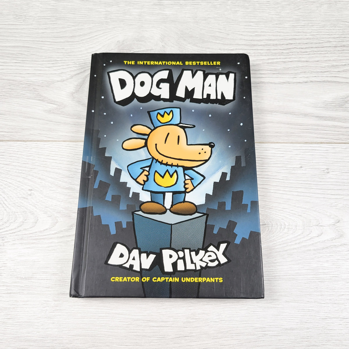 Dog Man. Hardcover book (sorry, no shipping)