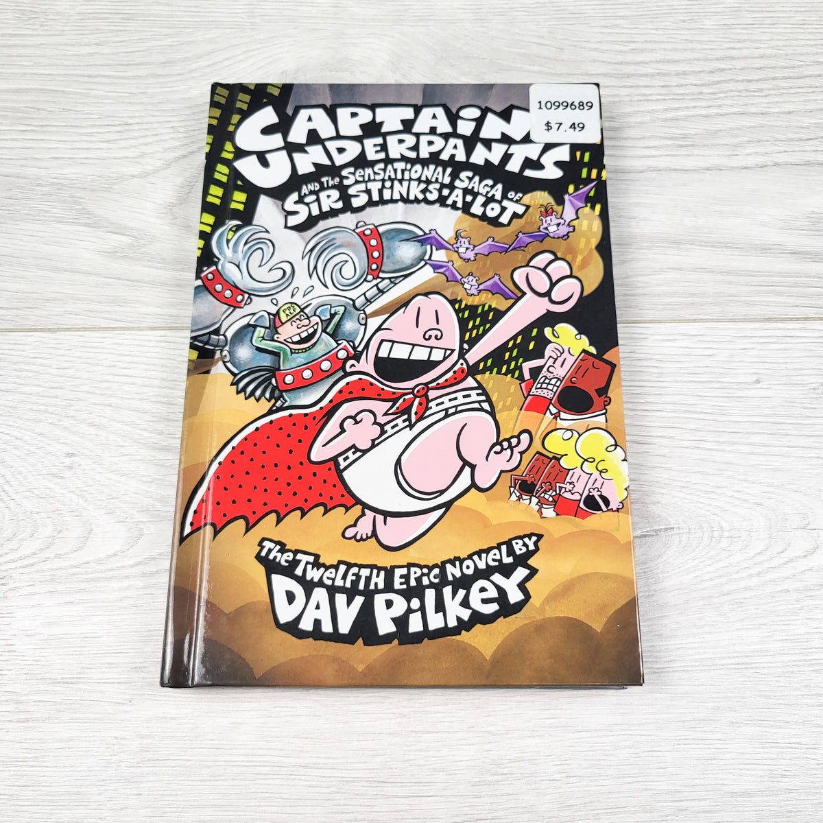 Captain Underpants and the Sensational Saga of Sir Stinks a Lot (no shipping)