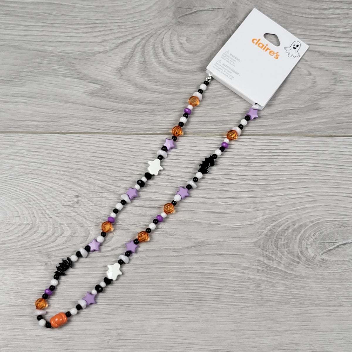 NEW - Claire's Halloween Beaded Necklace