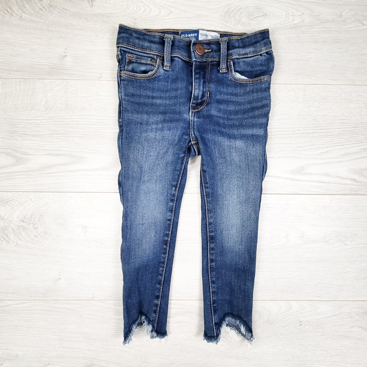 Old Navy distressed Rockstar denim jeggings. Size 3T