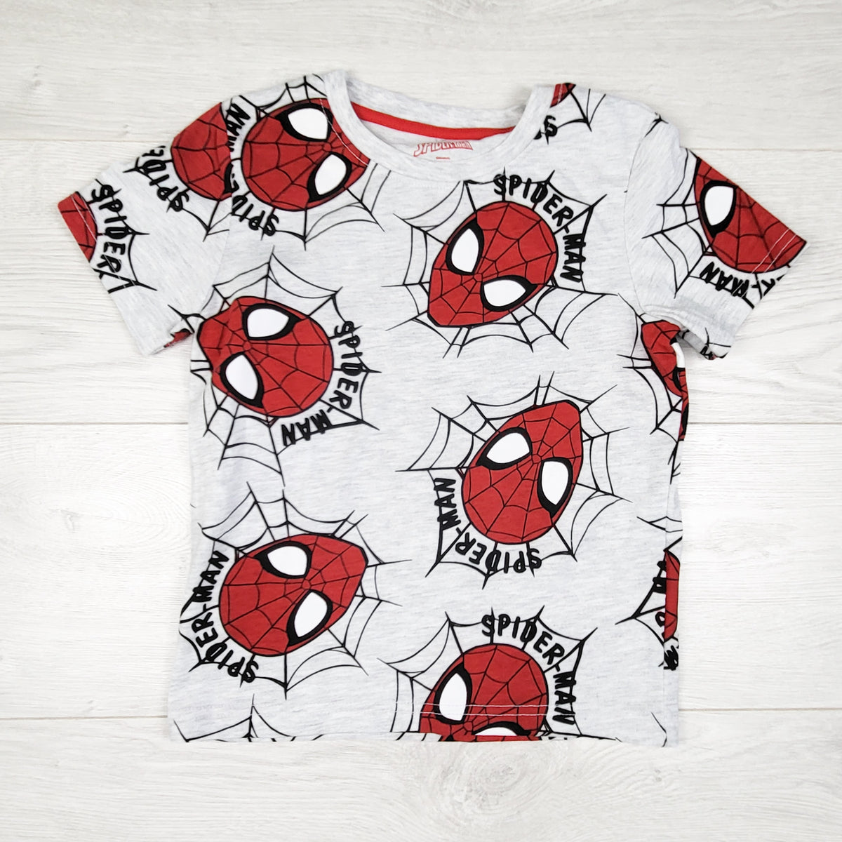 Marvel grey Spider-man t-shirt. Size 4/5T