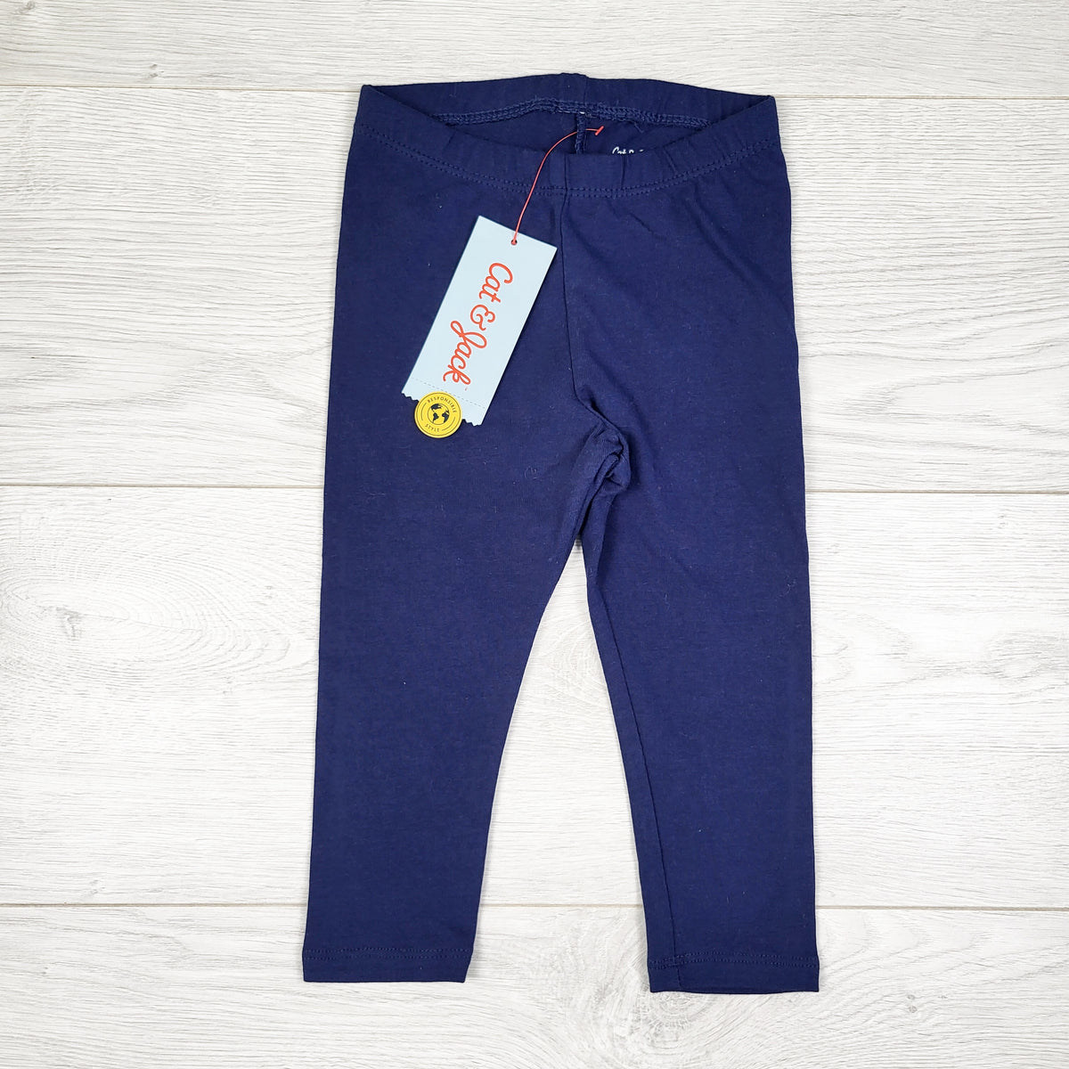 NEW - Cat and Jack navy leggings. Size 18 months