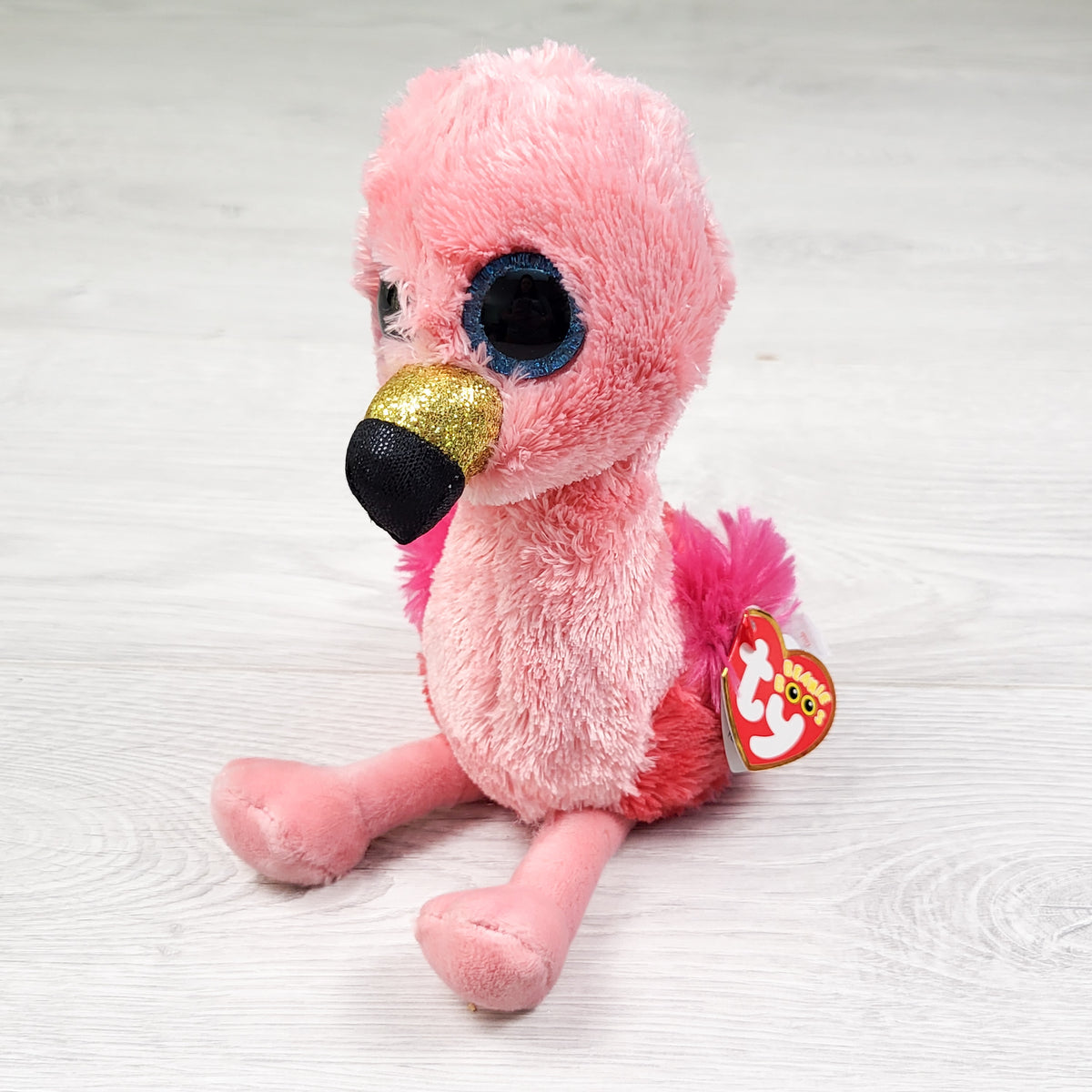 NEW - Ty "Gilda the Flamingo" plush Beanie Boo