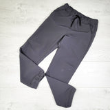 Old Navy Grey "StretchTech" Performance Jogger Pants. Size 10/12 - AS IS