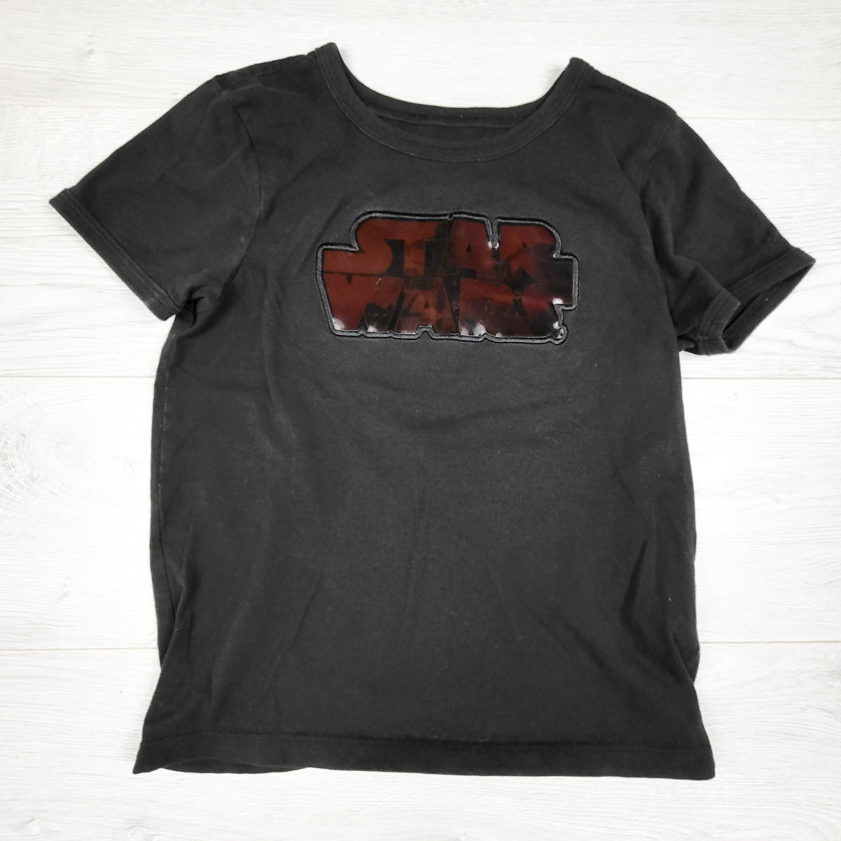 Disney black Star Wars t-shirt. Size 10/12