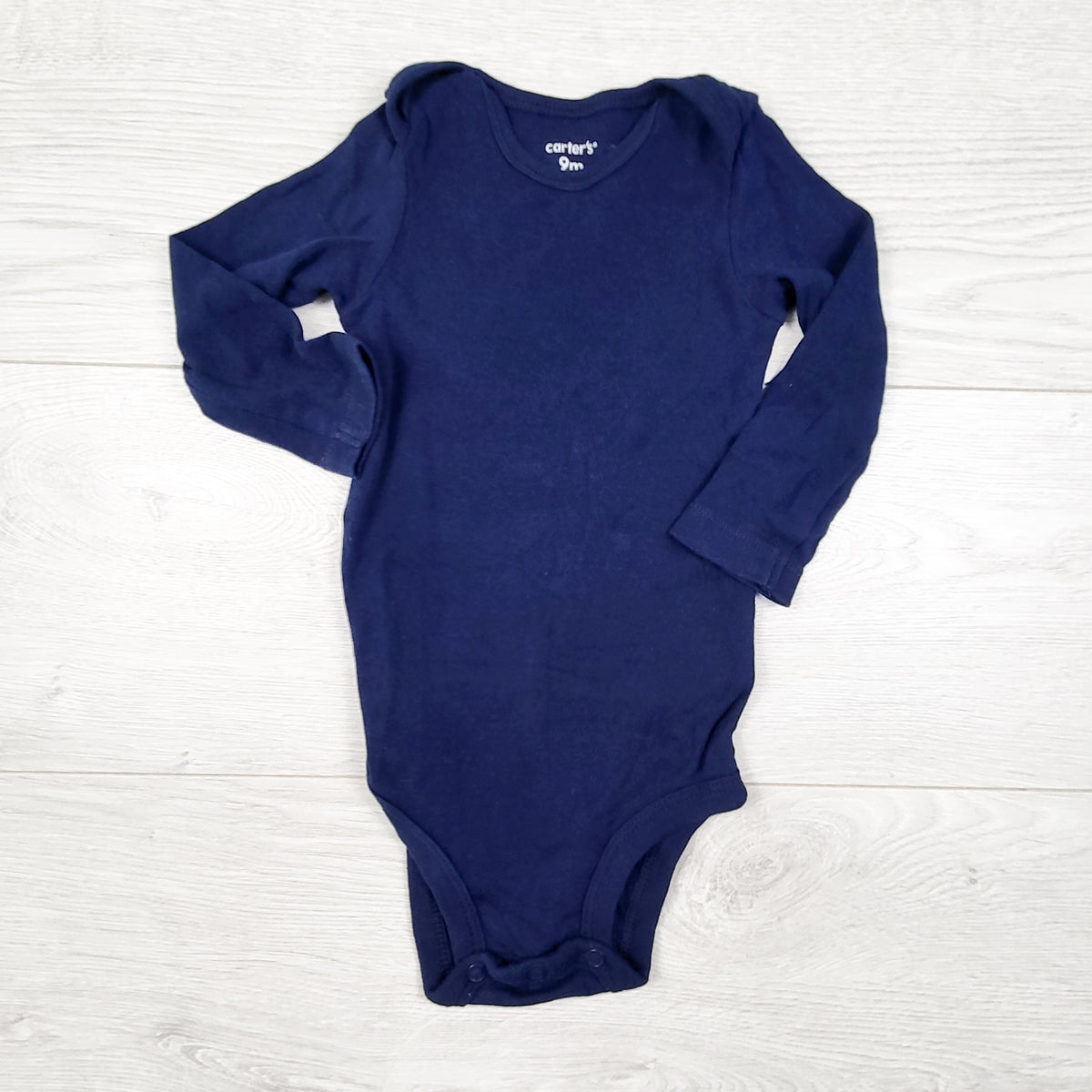 Carters navy waffle knit hoodie. Size 6 months