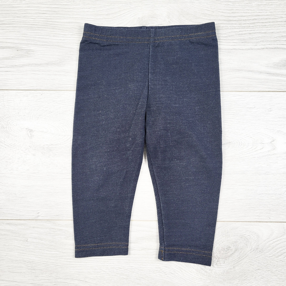 Child of Mine denim look leggings. Size 6-9 months
