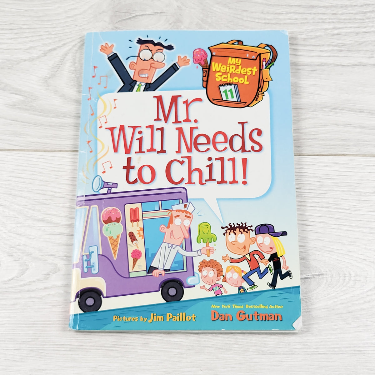 Mr. Will Needs to Chill. Soft cover book