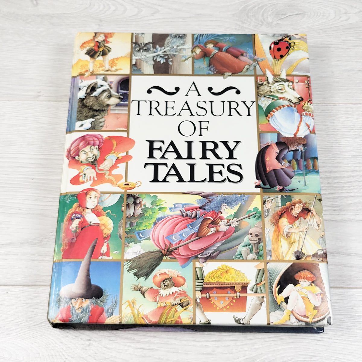 A Treasury of Fairy Tales hardcover book(no shipping)- AS IS